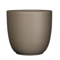 Кашпо Edelman Tusca pot round 19,5cм коричневий купить